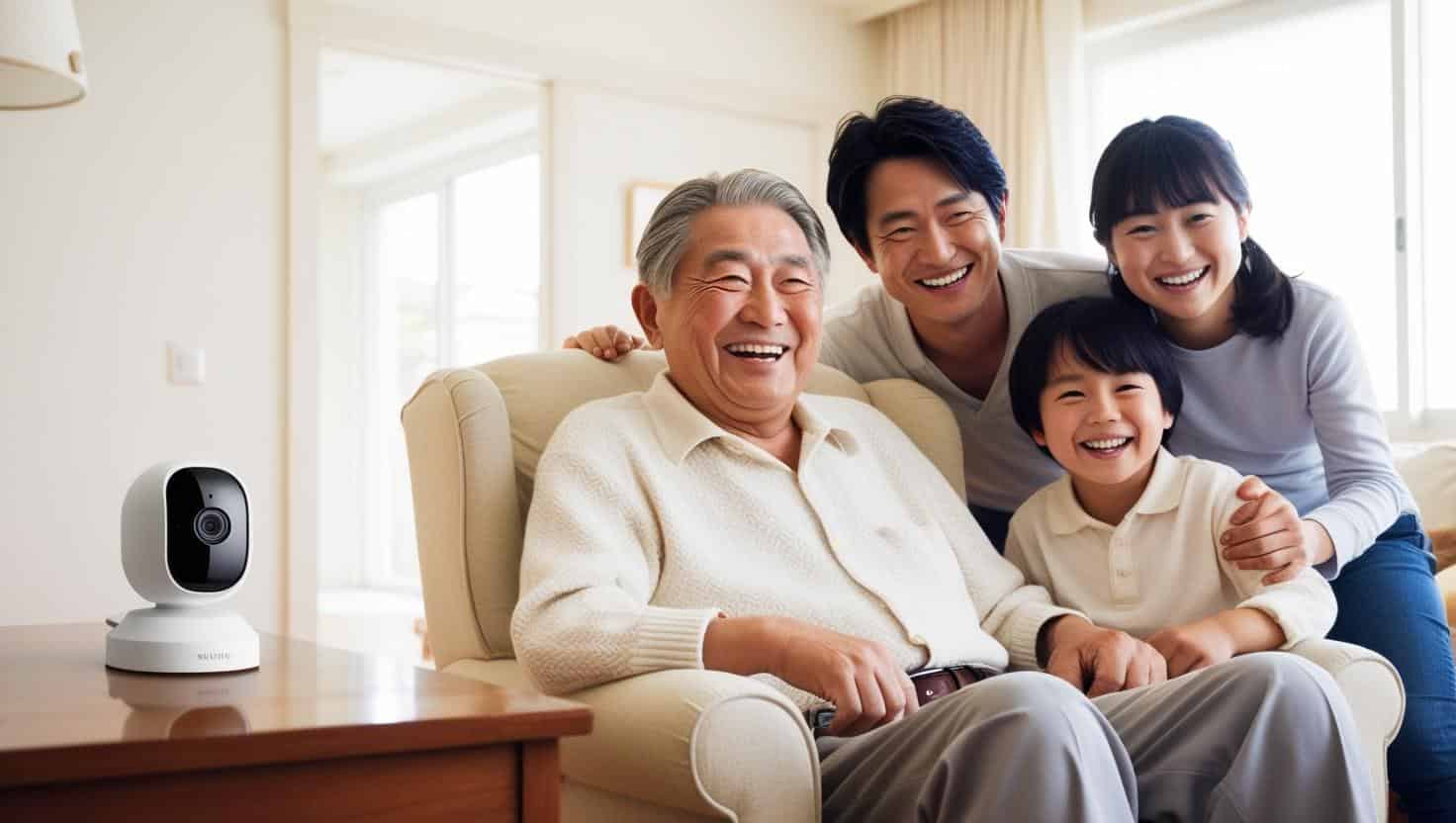 高齢者と家族